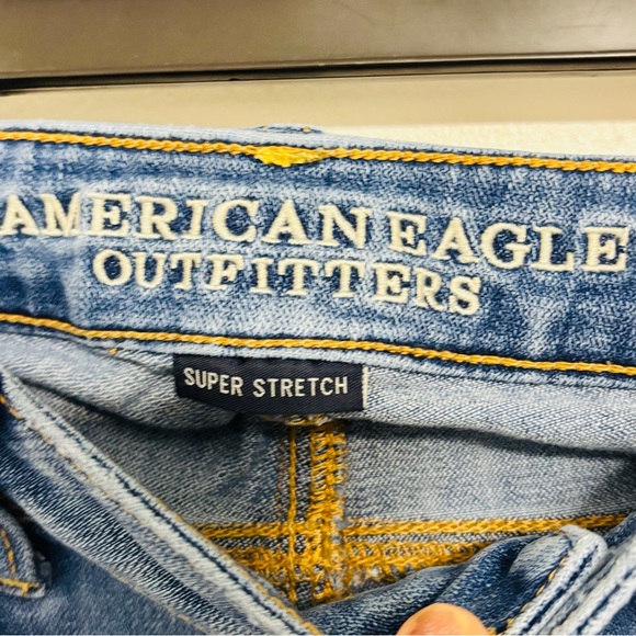 AE Super Stretch Skinny Jean Size 6 Regular - Picture 5 of 9